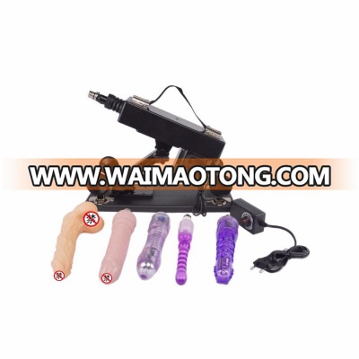 electric sex machine,several dildos attachments love machine for man and women,0-6cm length female vibrators